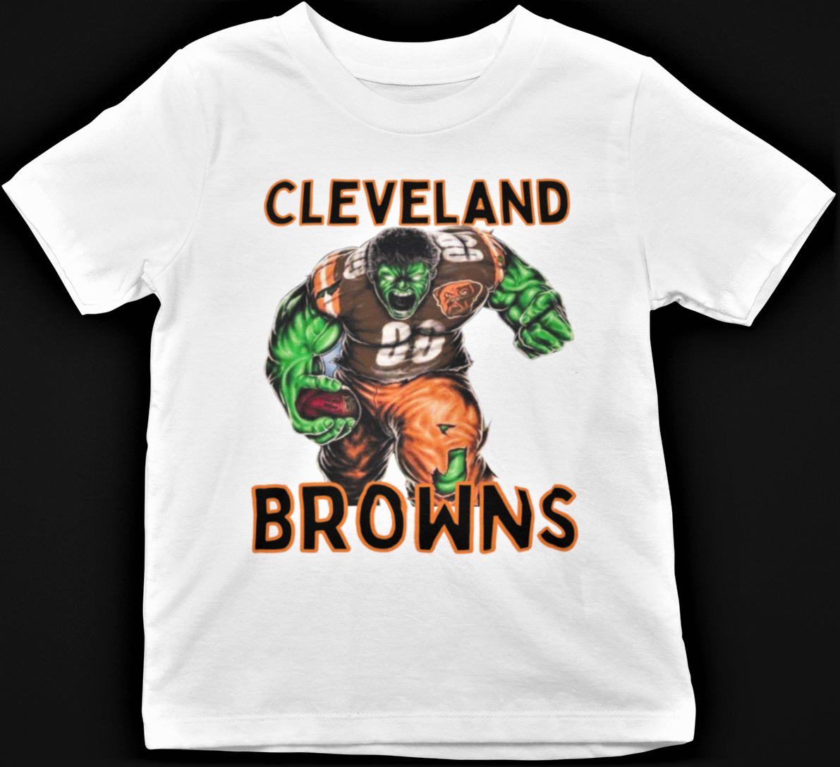 The Cleveland Browns Hulk kids' t-shirt – Sweet Pea's dream goods