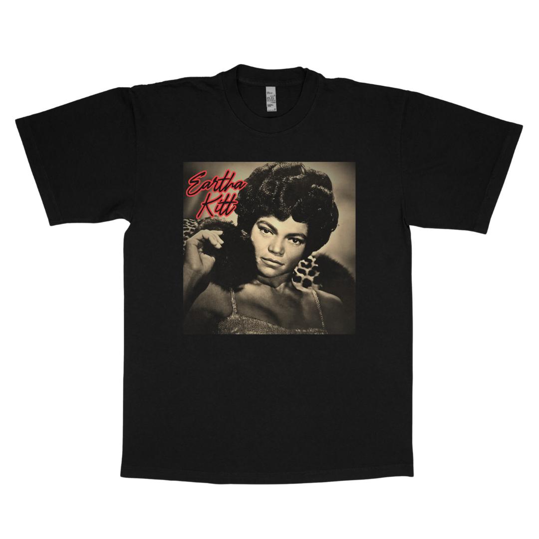 Eartha Kitt adult t-shirt