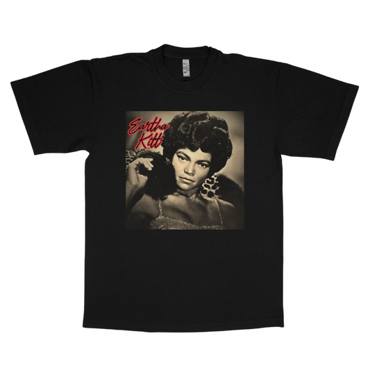 Eartha Kitt adult t-shirt