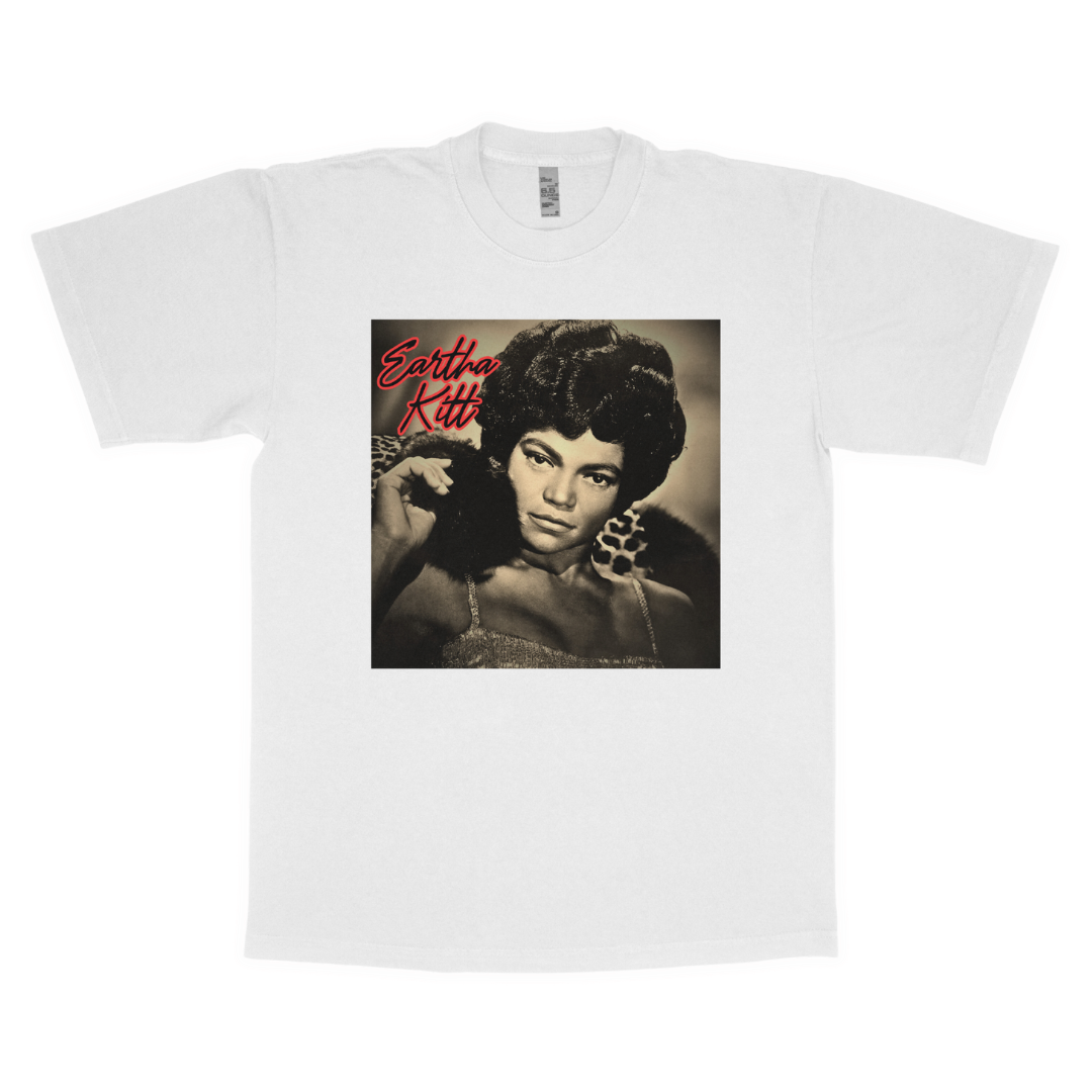 Eartha Kitt adult t-shirt