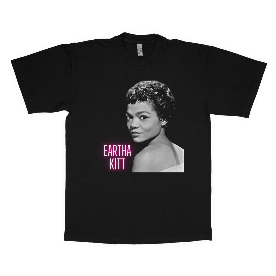 Eartha Kitt adult t-shirt