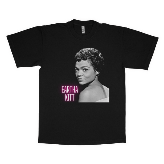 Eartha Kitt adult t-shirt