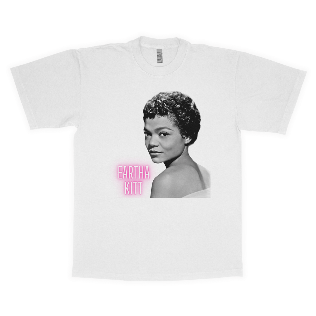 Eartha Kitt adult t-shirt