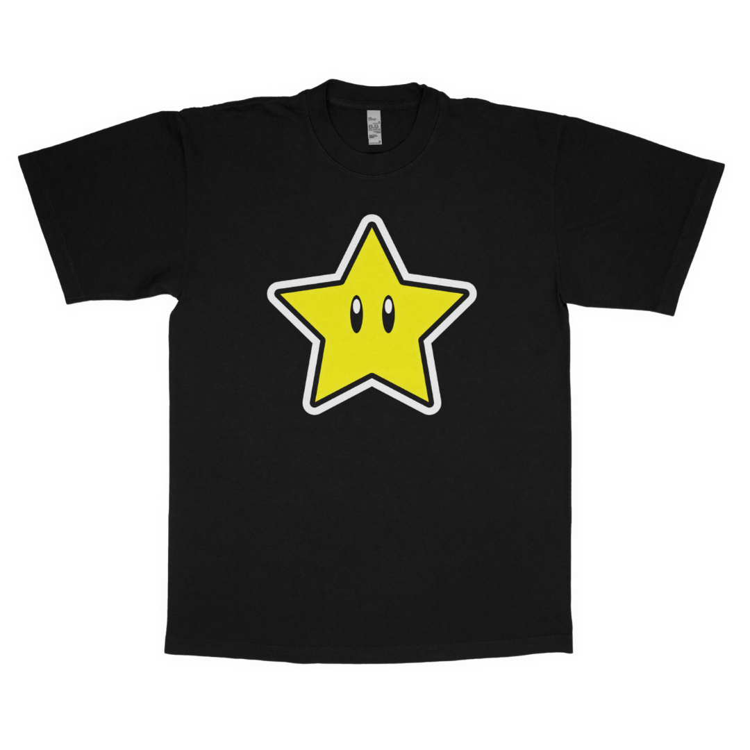 Gold star adult t-shirt