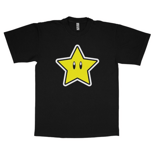 Gold star adult t-shirt