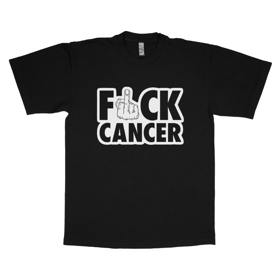 F*ck cancer adult t-shirt