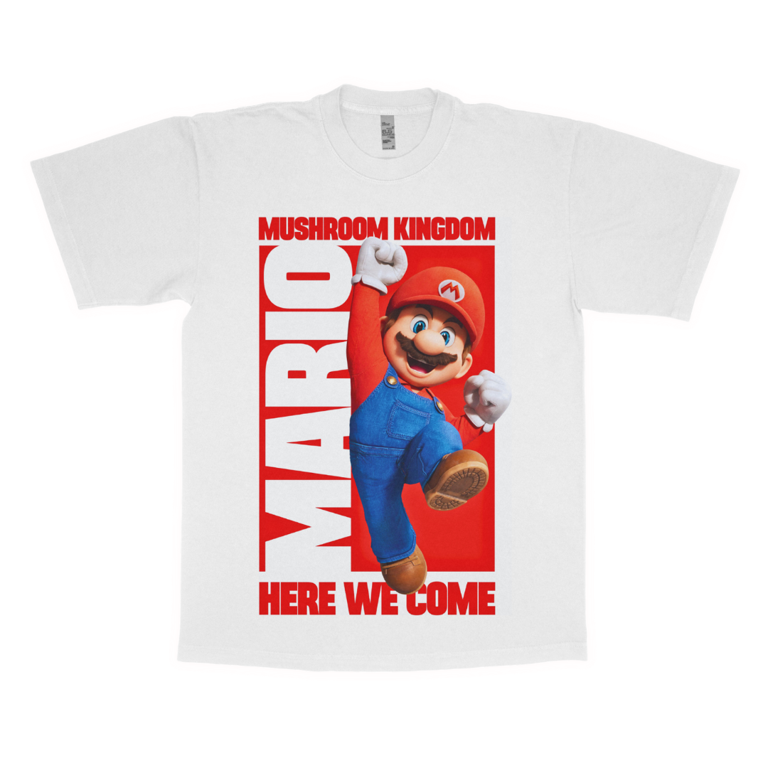 Mario adult t-shirt