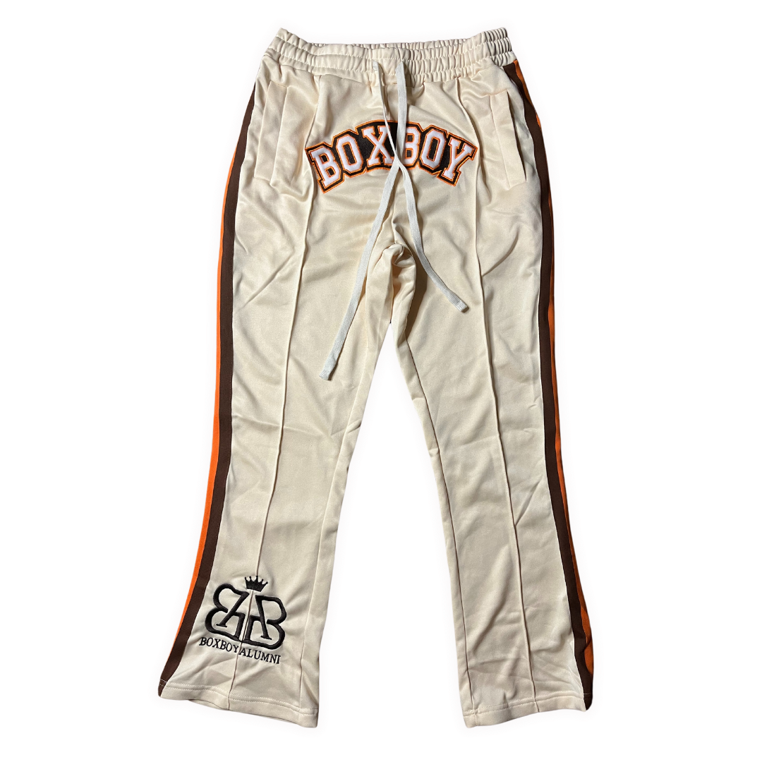 BOXBOY Alumni adult flare track pants