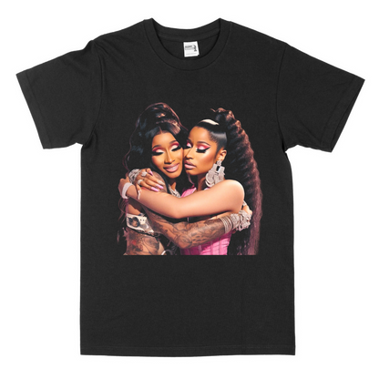 Nicki and Cardi big kid t-shirt