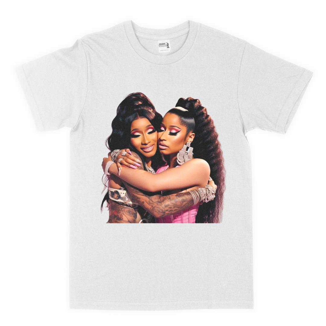 Nicki and Cardi big kid t-shirt