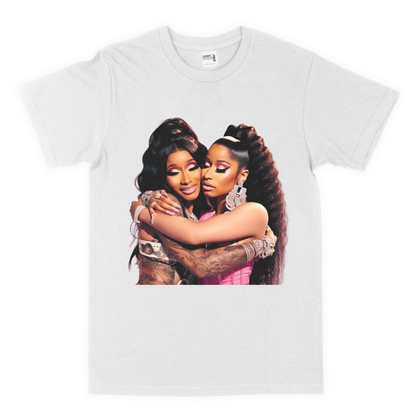 Nicki and Cardi big kid t-shirt