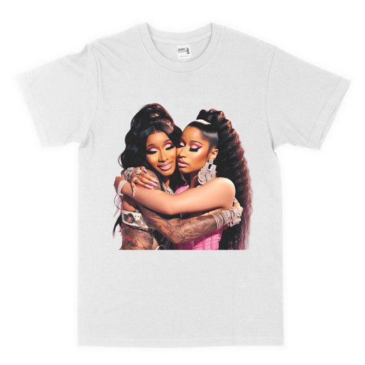 Nicki and Cardi big kid t-shirt