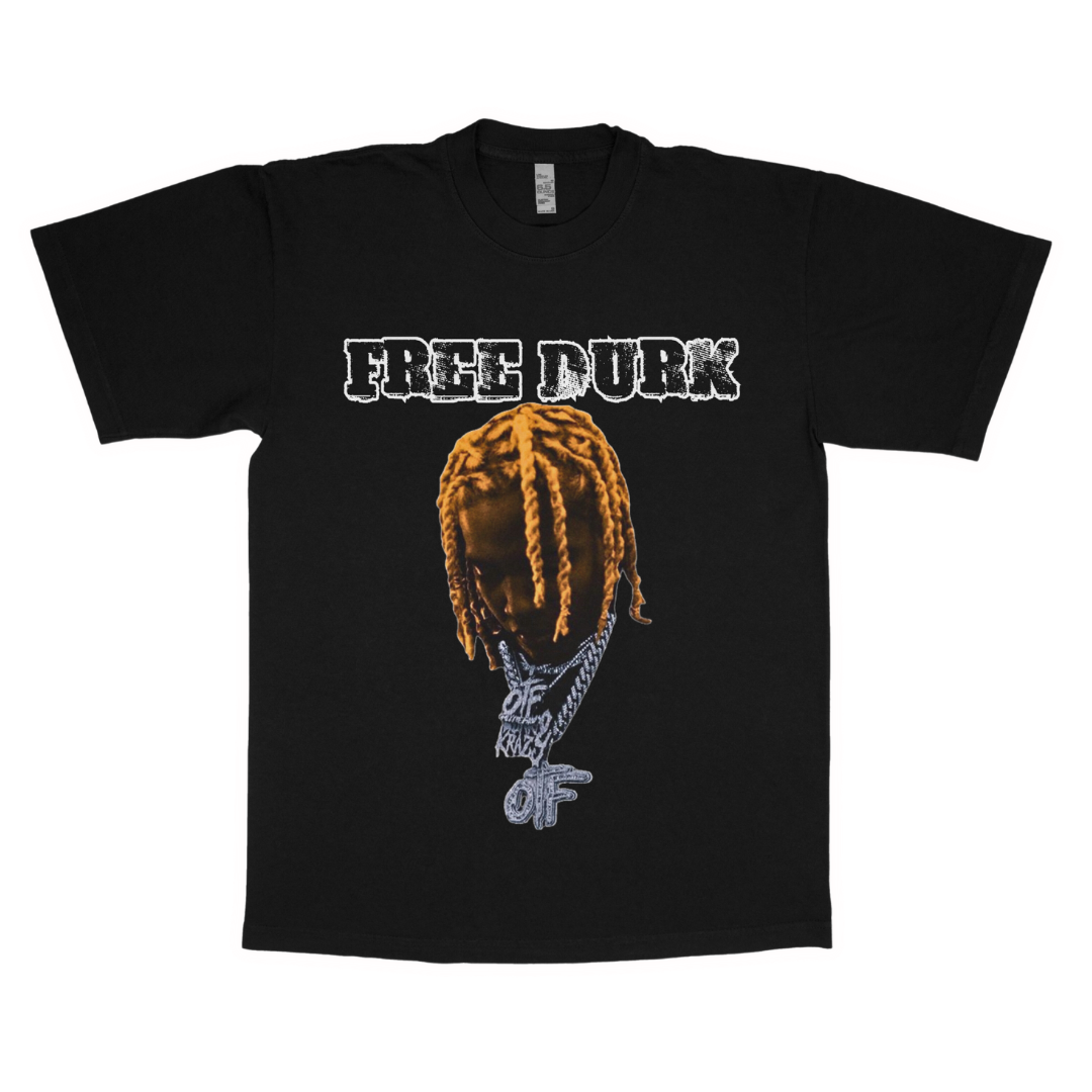 Free Durk adult t-shirt