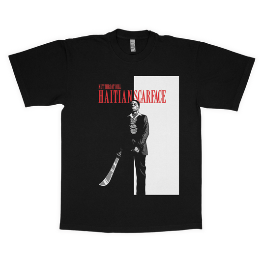 Haitian Scarface adult t-shirt