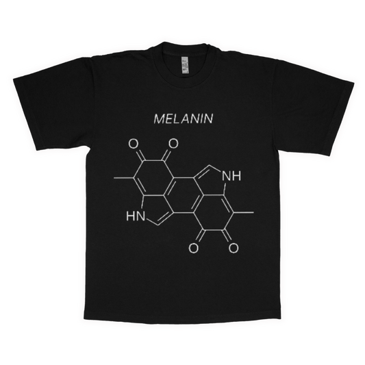 Melanin molecule adult t-shirt