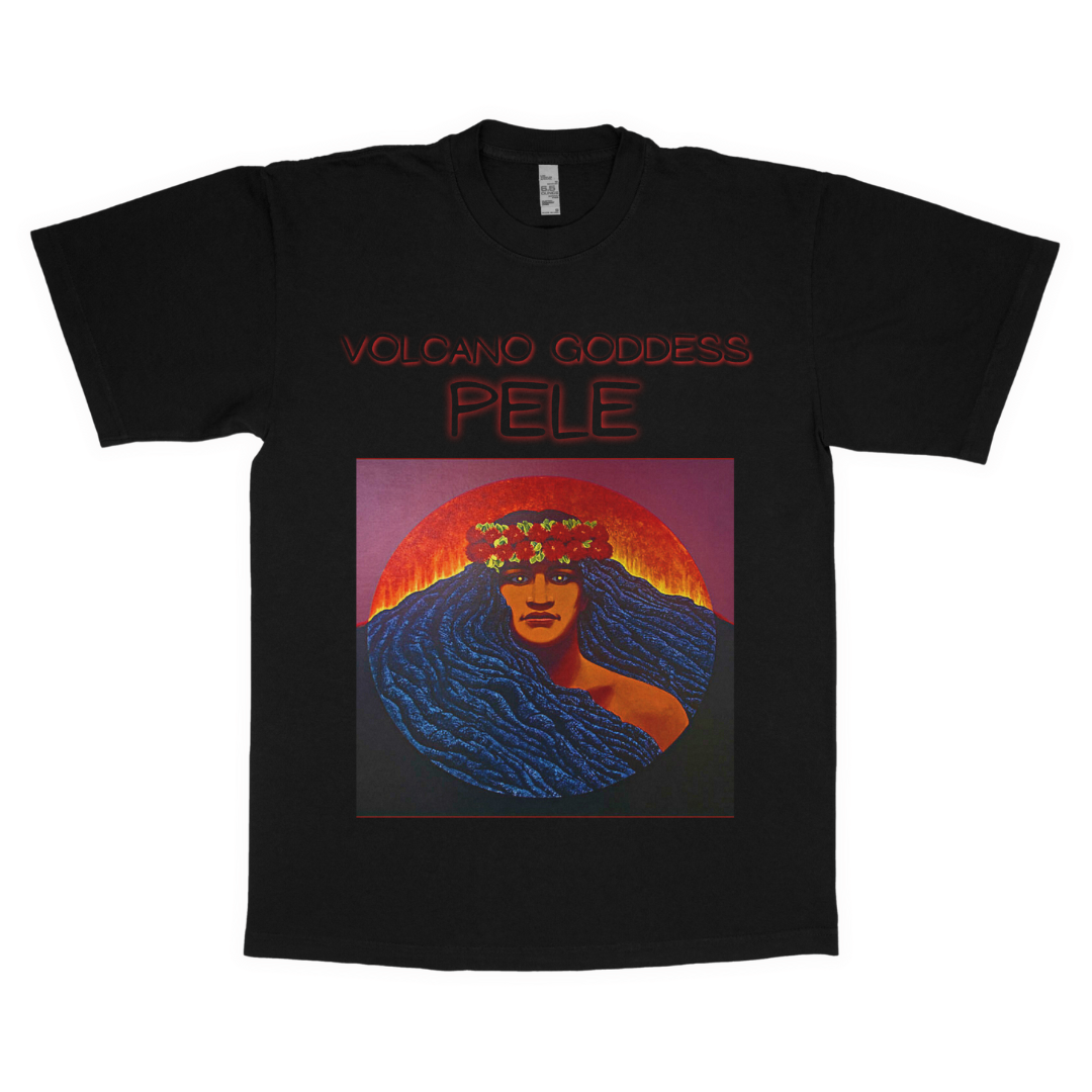 Hawaiian volcano goddess "Pele" adult t-shirt