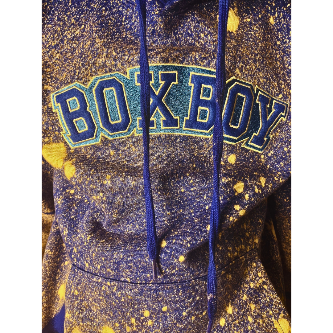 BoxBoy Alumni adult tie-dye hoodie