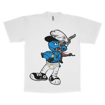 Street Ni99a Smurf adult t-shirt