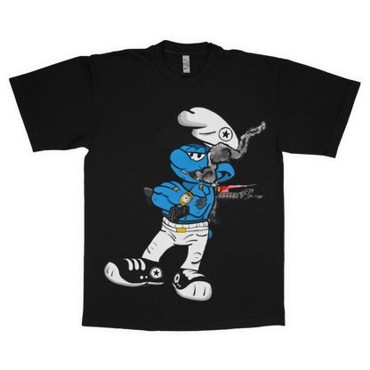 Street Ni99a Smurf adult t-shirt