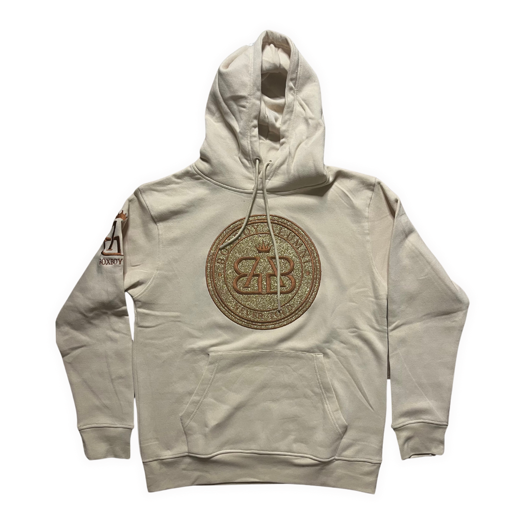 BoxBoy Alumni adult glitter bomb hoodie