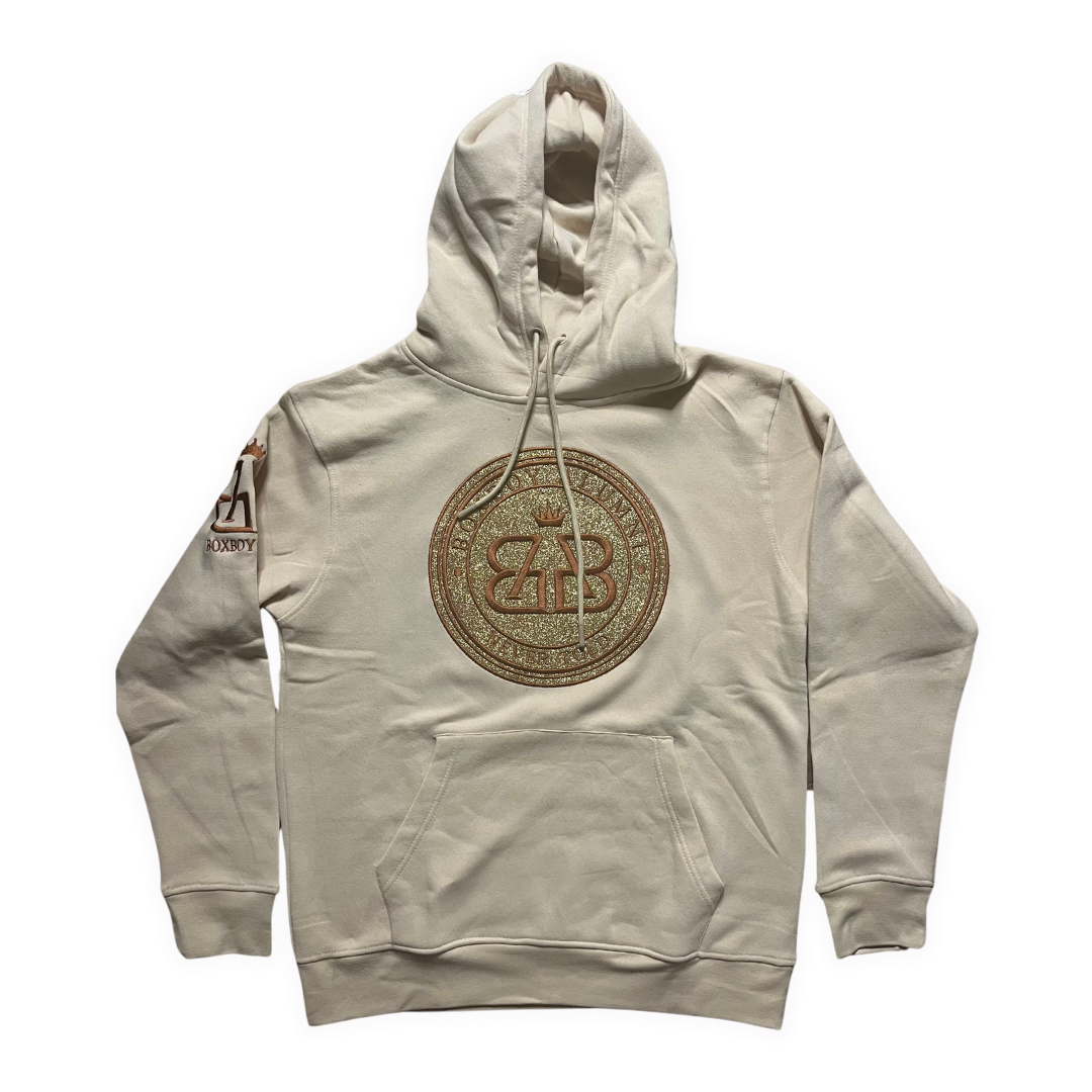 BoxBoy Alumni adult glitter bomb hoodie