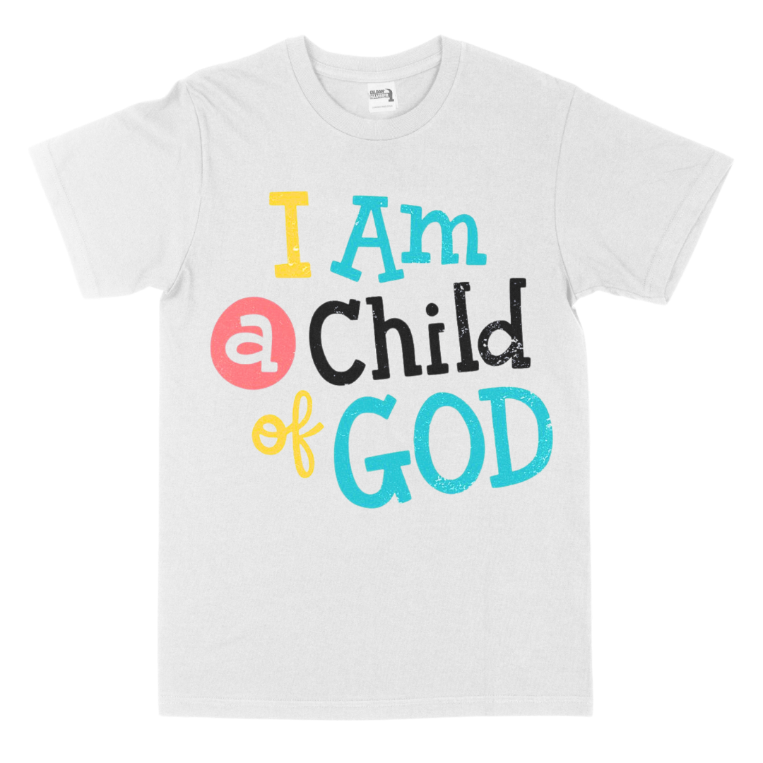 I am a child of God youth t-shirt