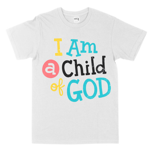 I am a child of God youth t-shirt