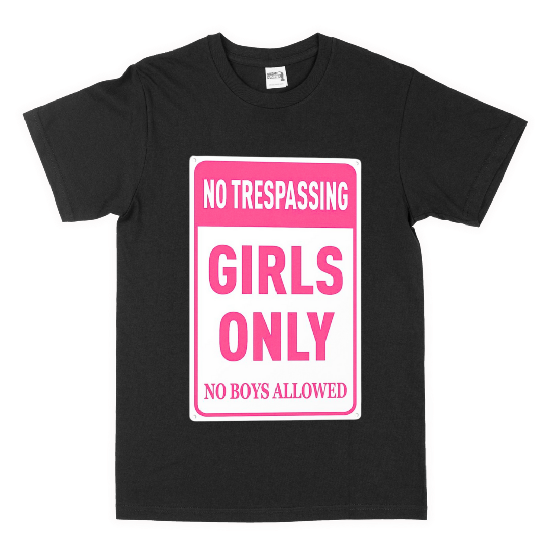 Girls only youth t-shirt