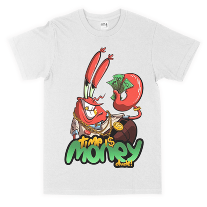 Mr. Krabs "Time is money dude" youth t-shirt