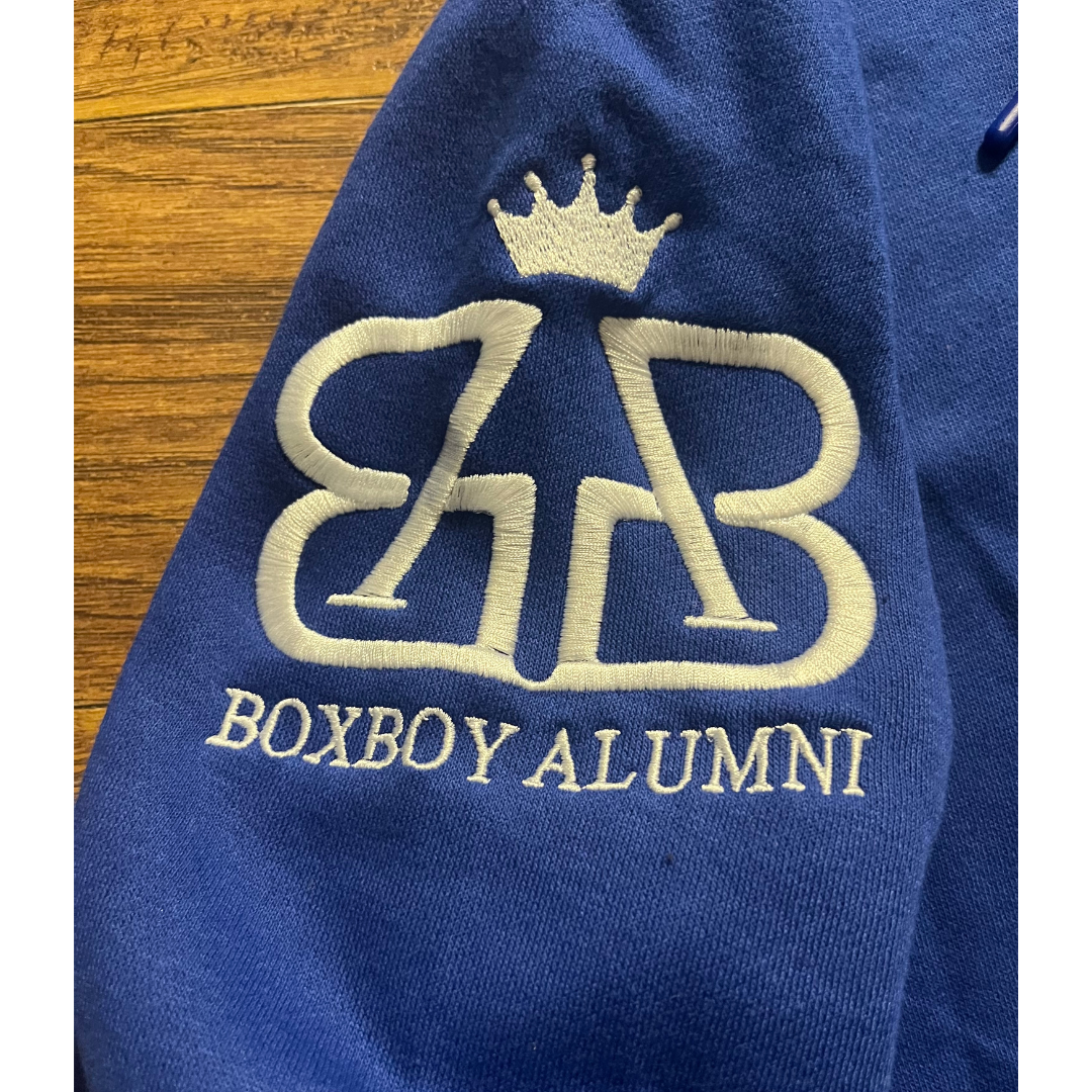 BOXBOY Alumni (glitter bomb) adult hoodie