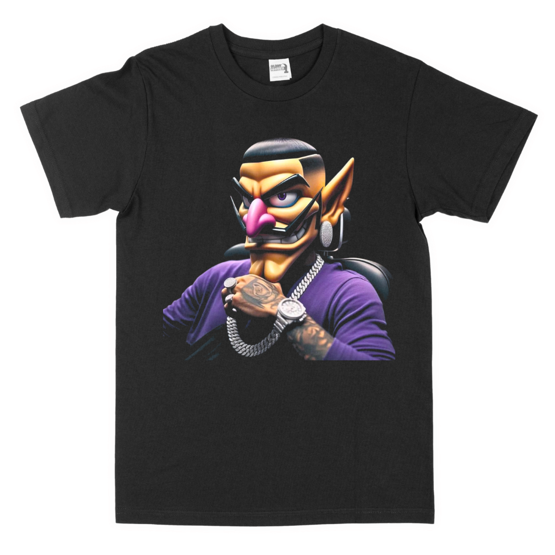 Waluigi big kid t-shirt