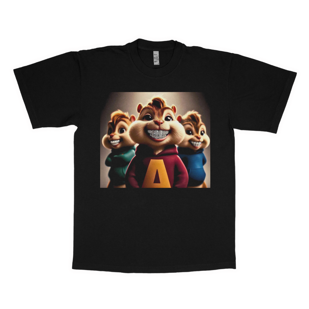 Alvin & the chipmunks adult t-shirt