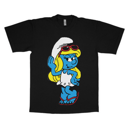 Smurfette adult t-shirt