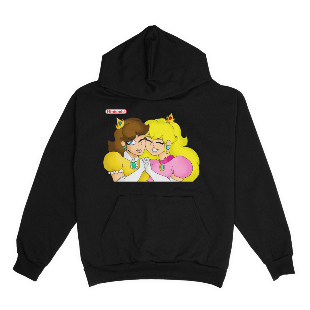 Peach & Daisy youth hoodie