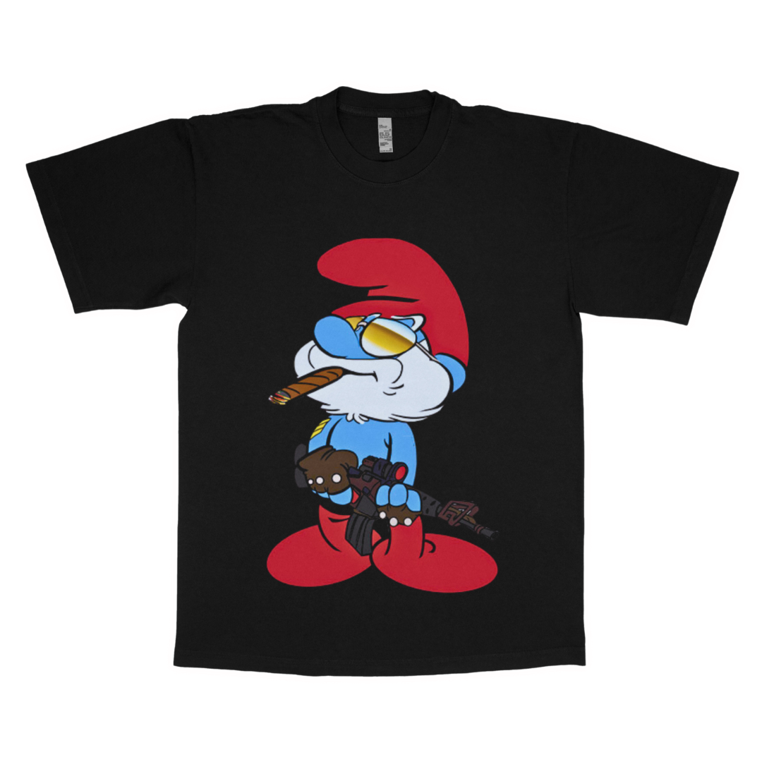 Papa Smurf adult t-shirt