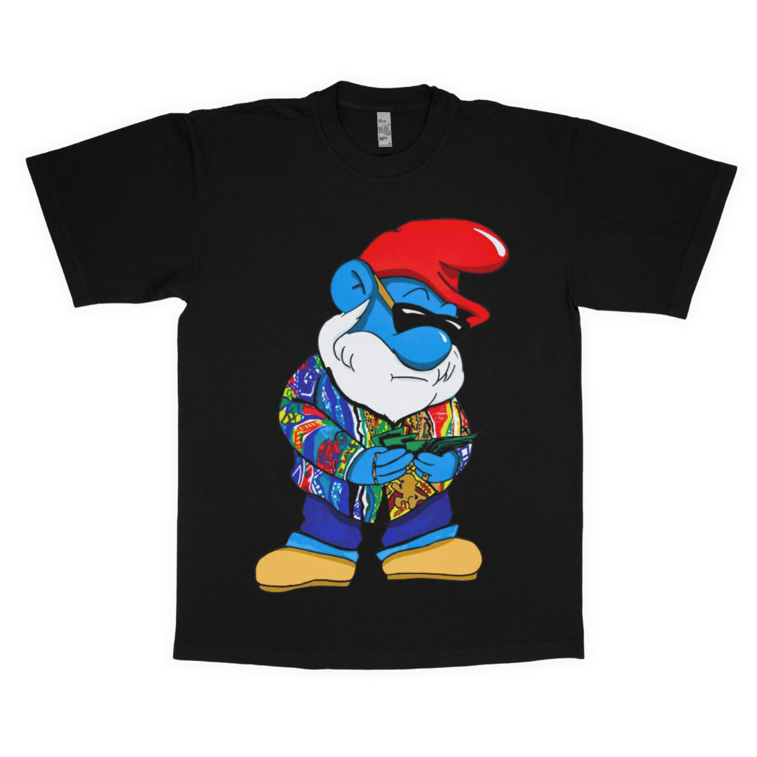 Papa Smurf adult t-shirt