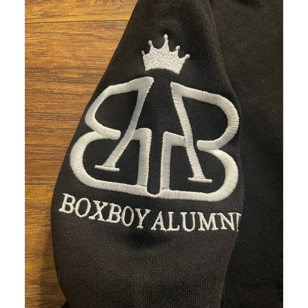 BOXBOY Alumni (glitter bomb) adult hoodie