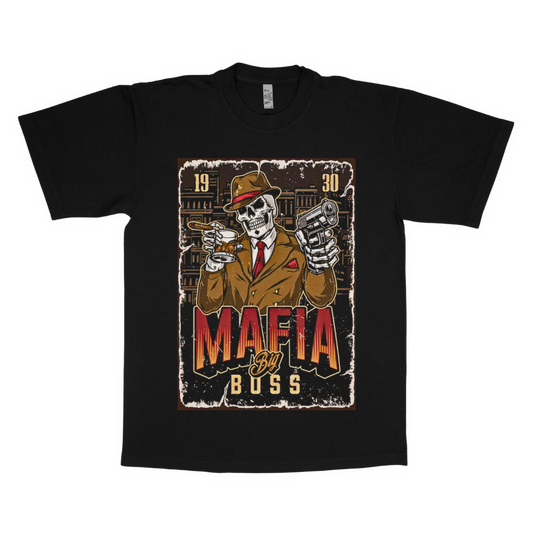 Mafia big boss adult t-shirt