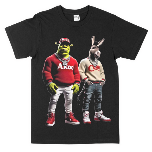 Shrek and Donkey big kid t-shirt