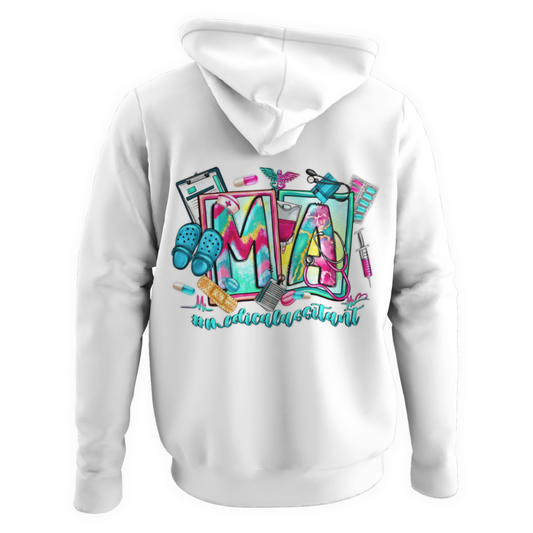 Medical assistant adult hoodie