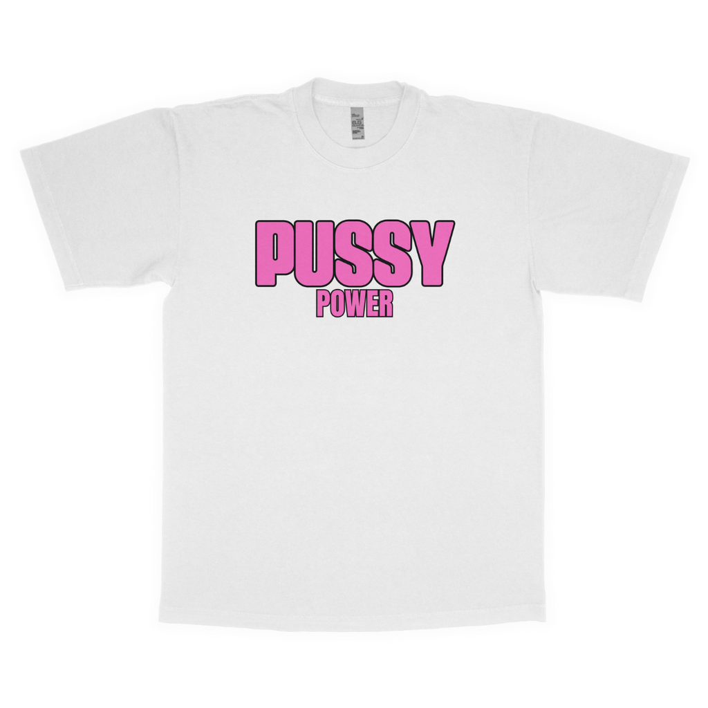Pussy Power adult t-shirt