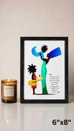 A Mother's Love matte wall poster