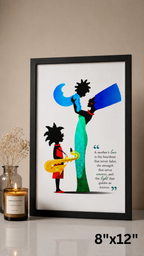 A Mother's Love matte wall poster