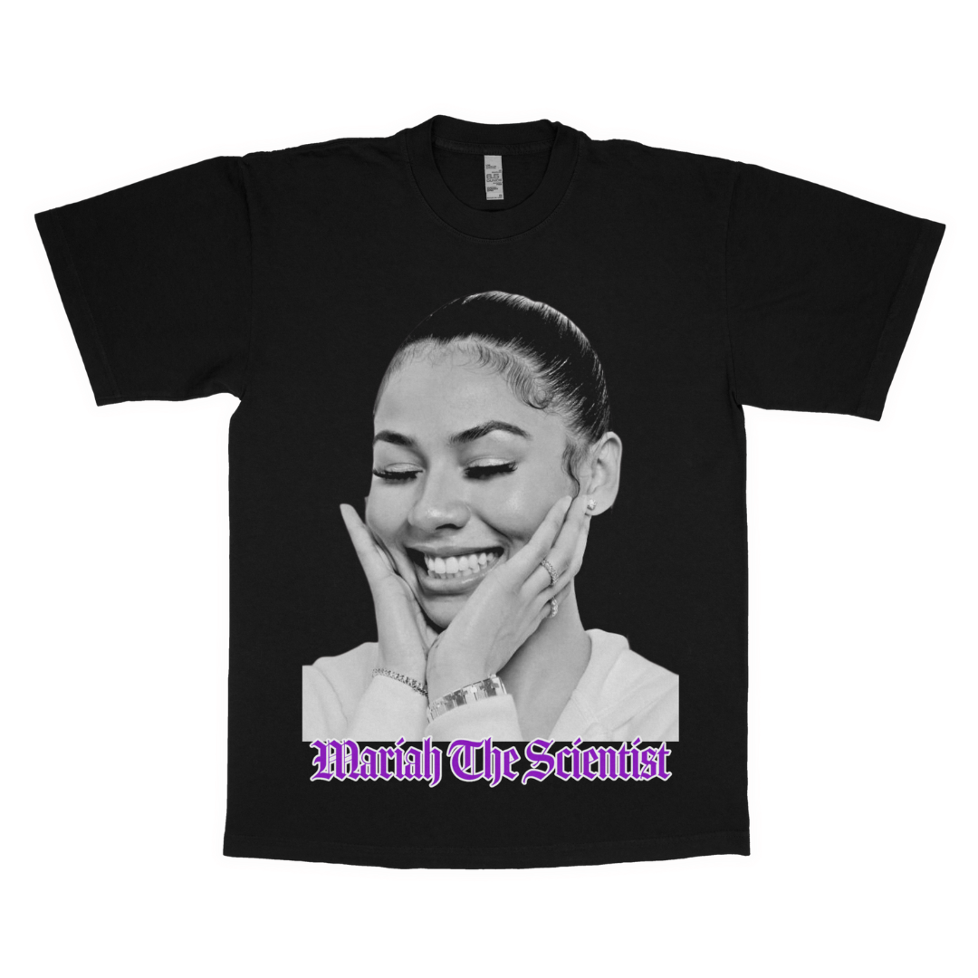 Mariah the scientist adult t-shirt