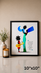 A Mother's Love matte wall poster
