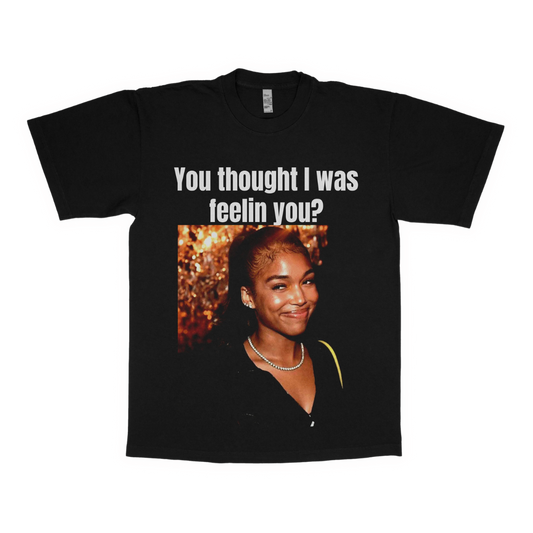 Lori Harvey "You thought I was feelin you?" adult t-shirt