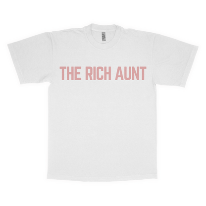 The rich aunt adult t-shirt