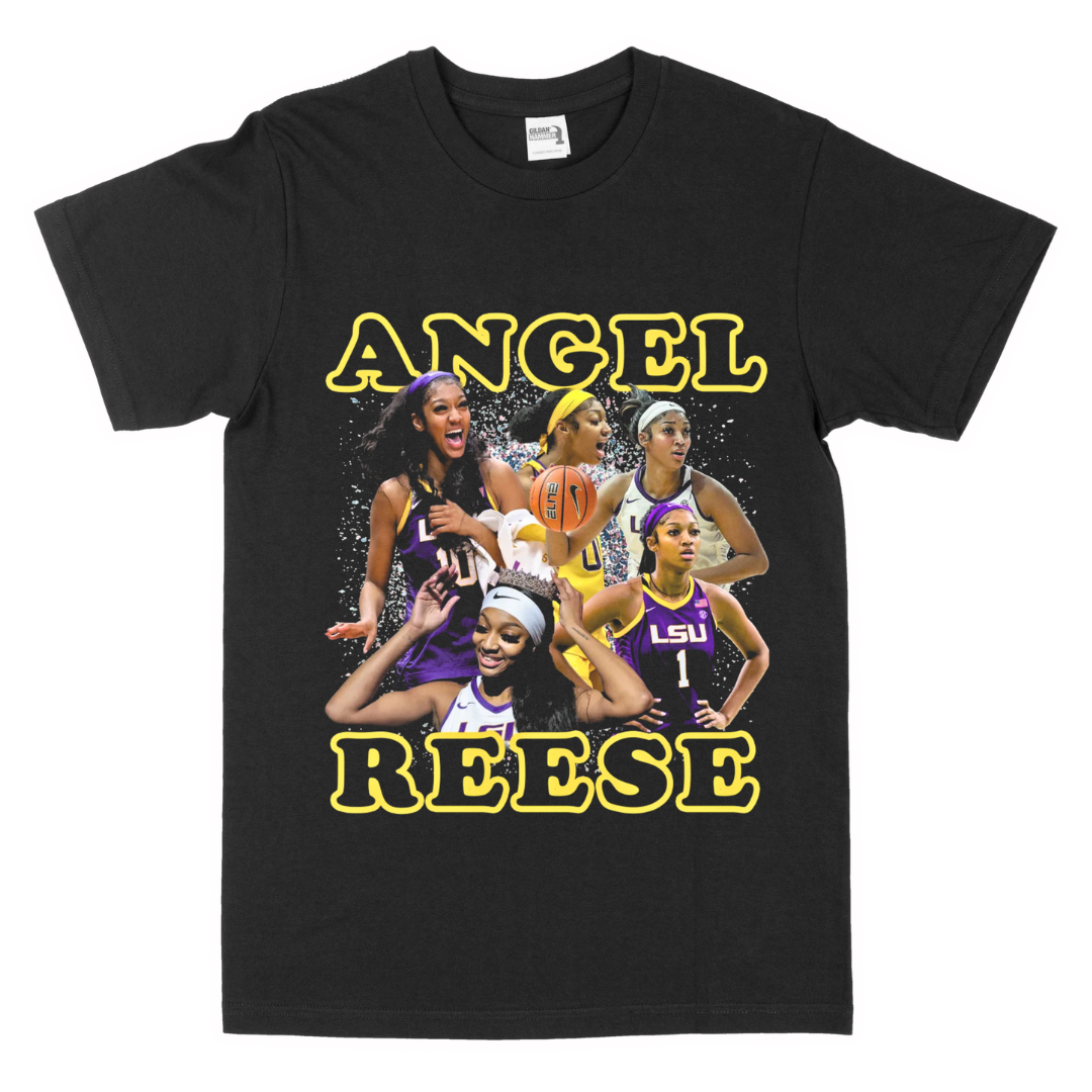 Angel Reese big kid t-shirt