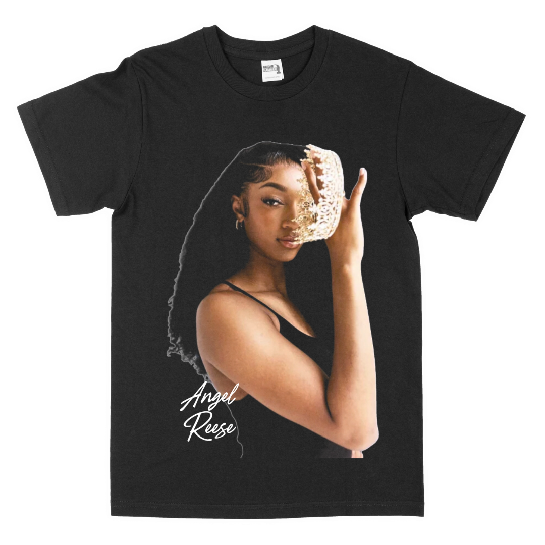 Angel Reese big kid t-shirt