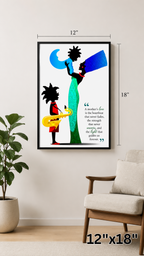 A Mother's Love matte wall poster